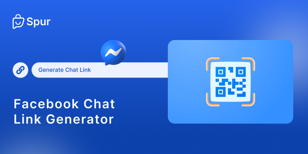Generate a link to chat with your Facebook Messenger account, with QR code